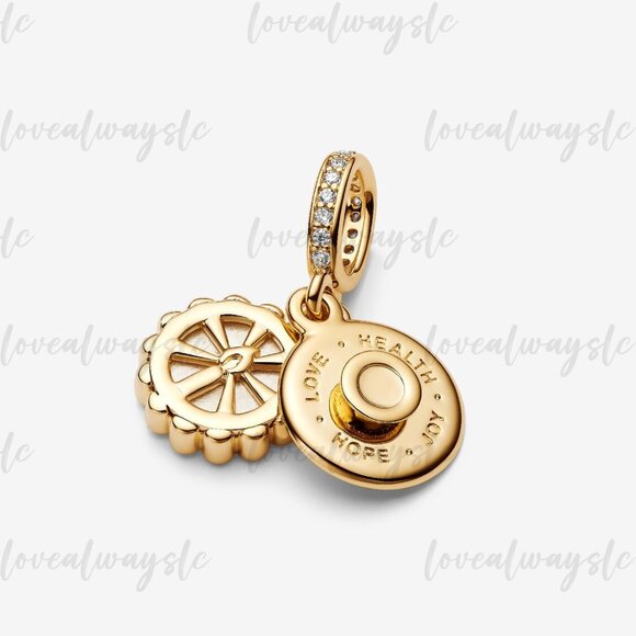 Pandora Happy Birthday Cake Dangle Charm - Picture 2 of 6